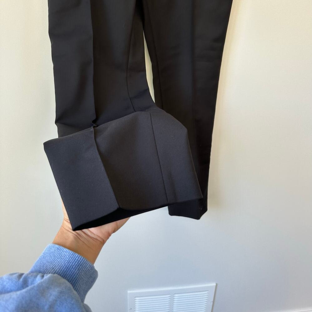 AKRIS Punto Franca Mid-Rise Cropped Pants Black 8 - Picture 8 of 10